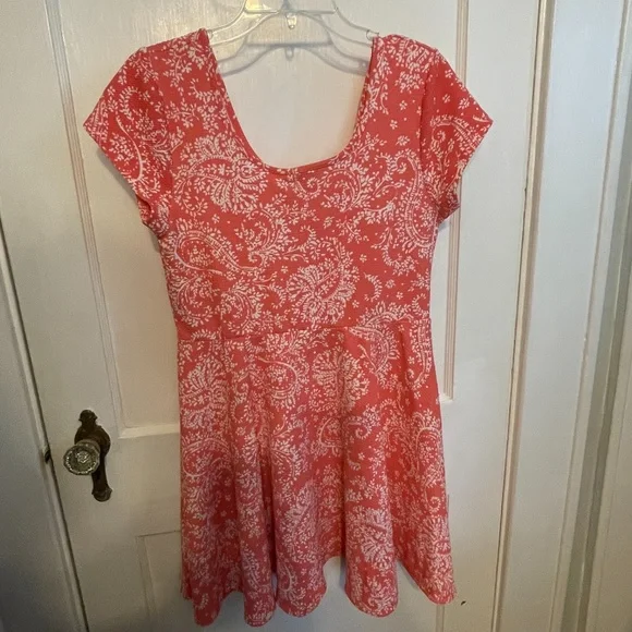 pink skater dress with cap sleeves Cap Sleeve Skater Dress in Pink Sparkly Jewel Holographic